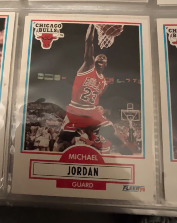 1990 Fleer #26 Michael Jordan — front