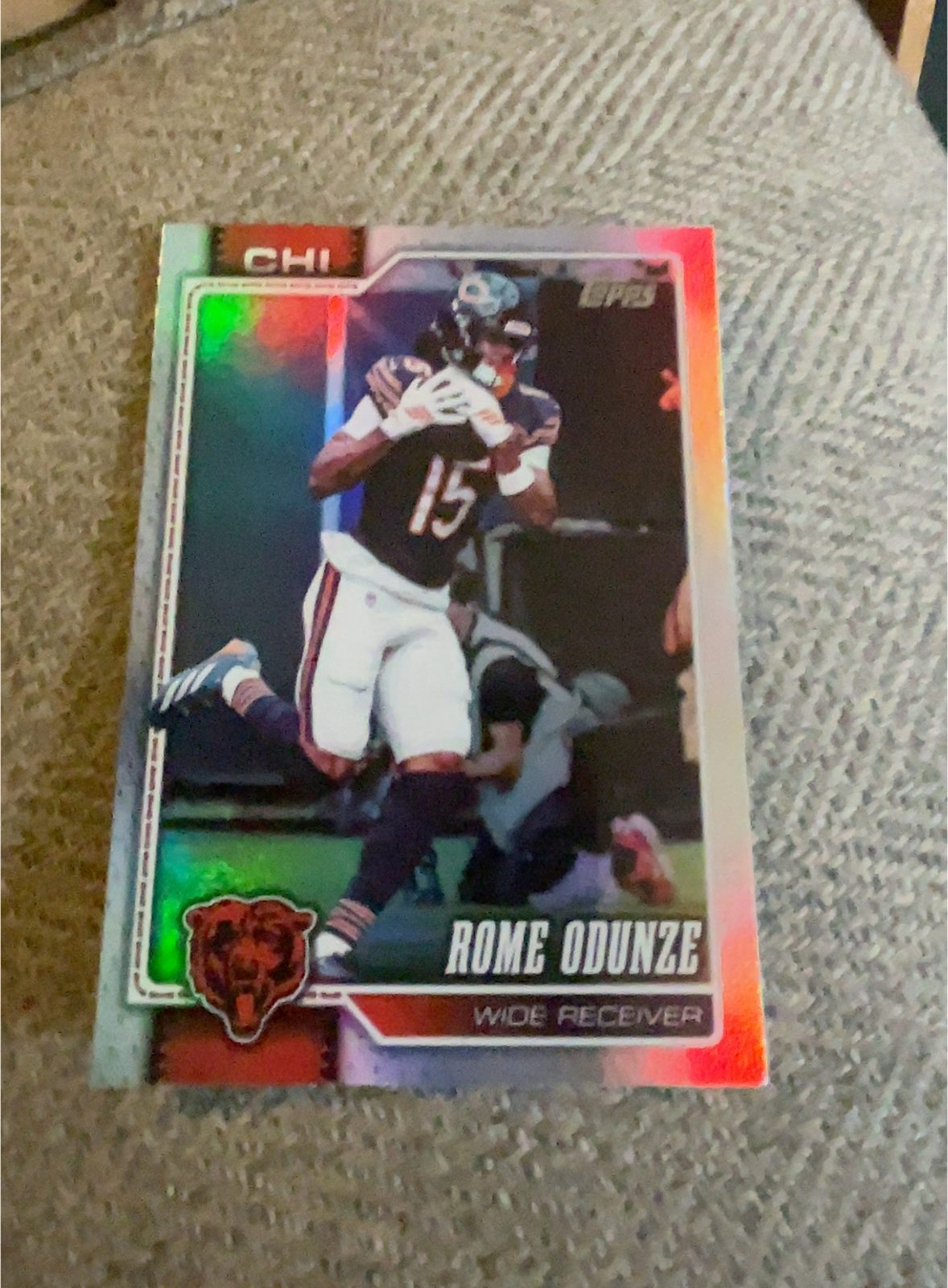 2026 Topps Flagship #32 Rome Odunze — front