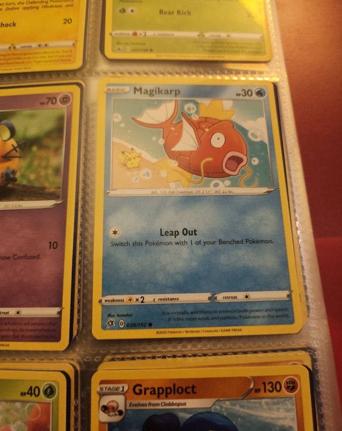 Pokemon Rebel Clash #39 Magikarp — front