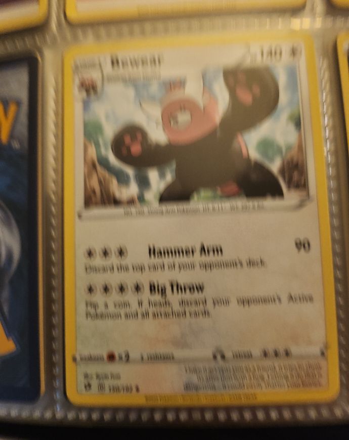 Pokemon Rebel Clash #150 Bewear — front