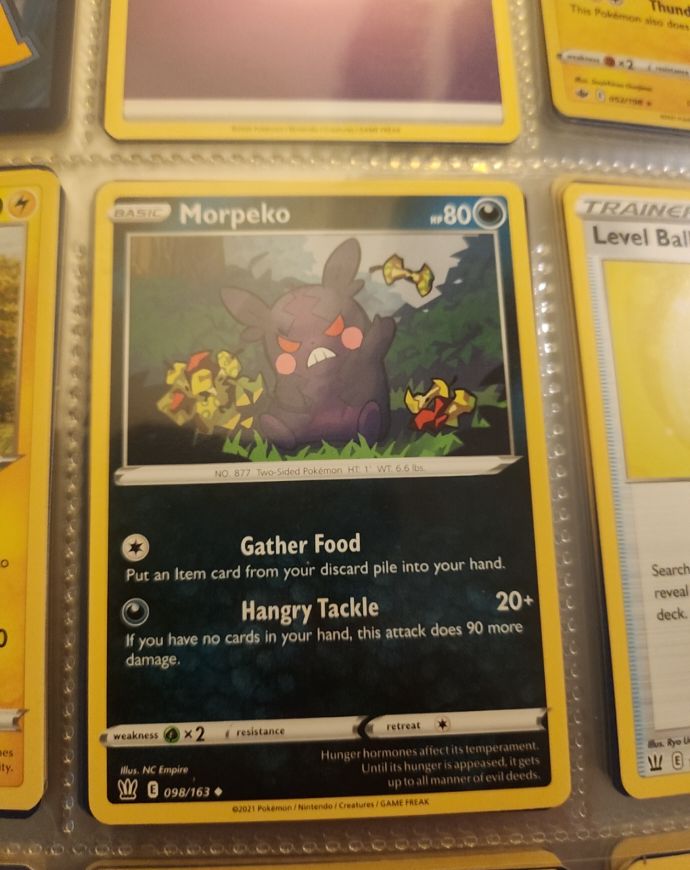 Pokemon Battle Styles #98 Morpeko — front