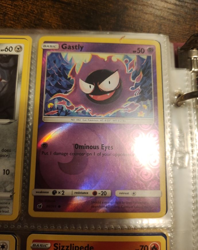 Pokemon Crimson Invasion #36 Gastly — front