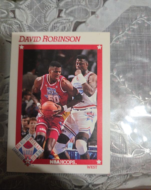 1991 Hoops #270 David Robinson — front