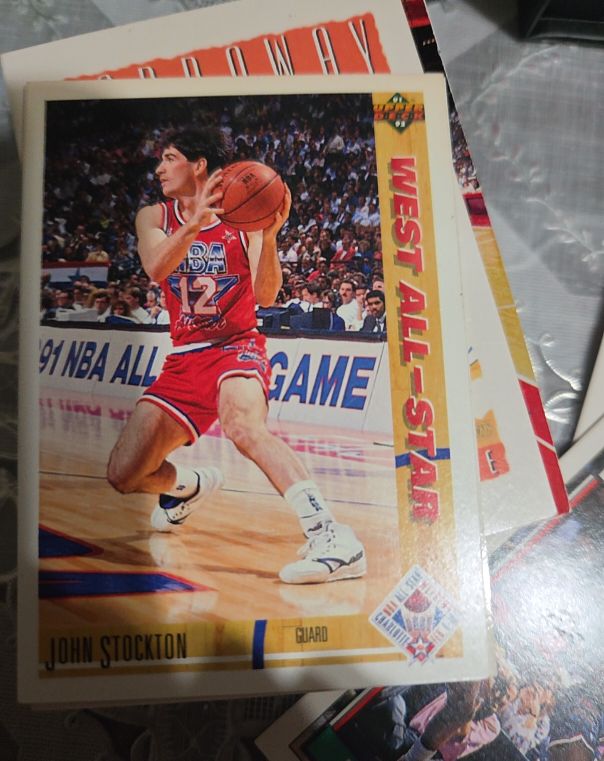 1991 Upper Deck #52 John Stockton — front