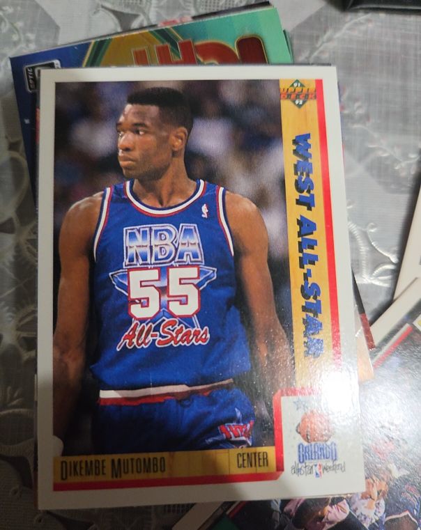 1991 Upper Deck #471 Dikembe Mutombo — front