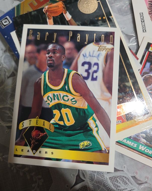 1994 Stadium Club #117 Gary Payton — front