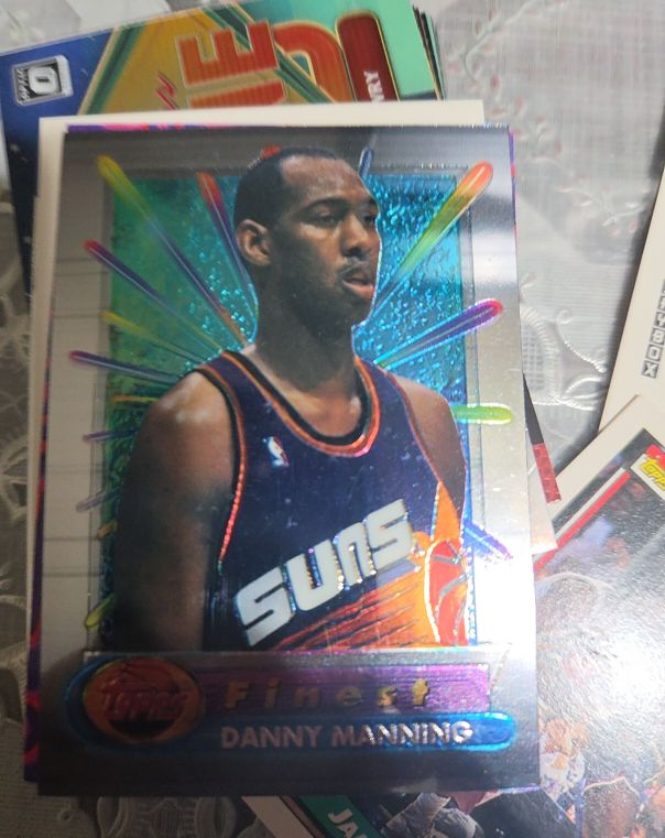 1994 Finest #190 Danny Manning — front