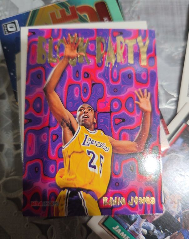1995 Hoops Block Party #15 Eddie Jones — front