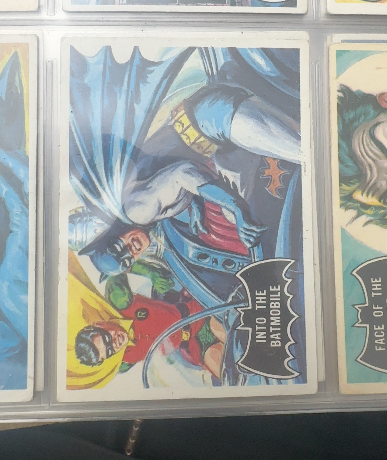 1966 Topps Batman Card #3 — front