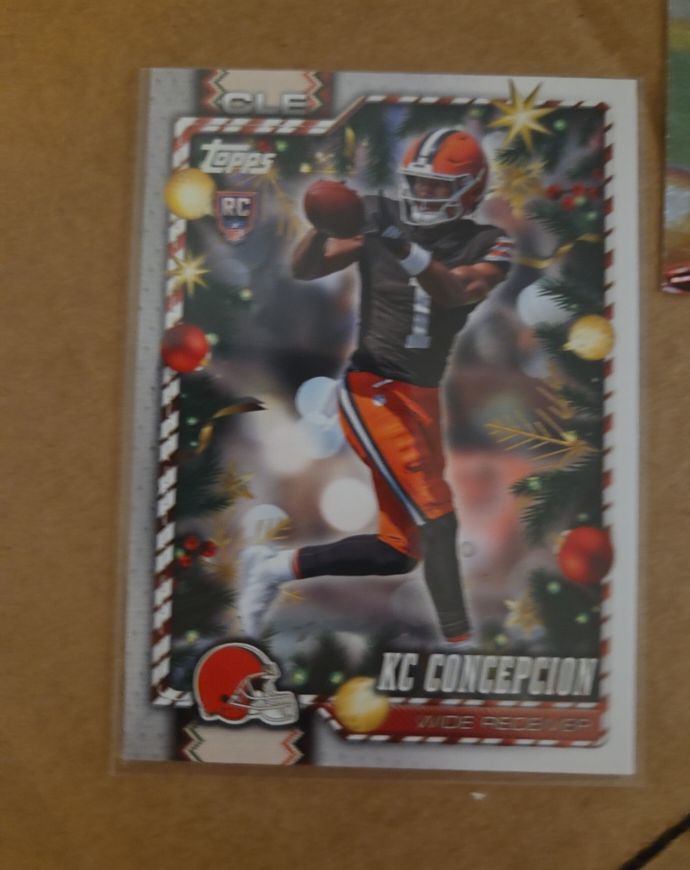 2026 Topps Holiday #173 KC Concepcion — front