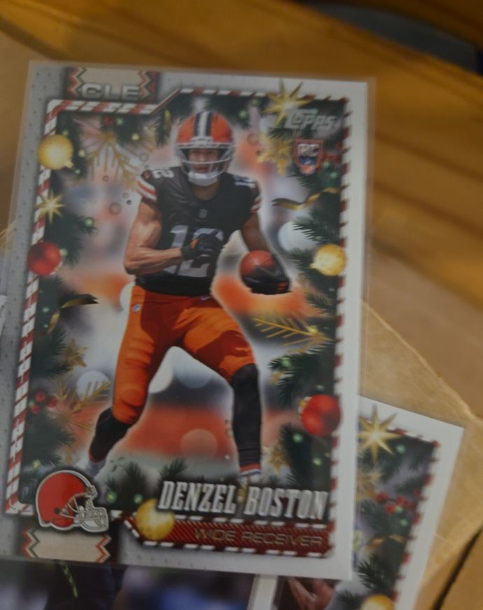 2026 Topps Holiday #172 Denzel Boston — front