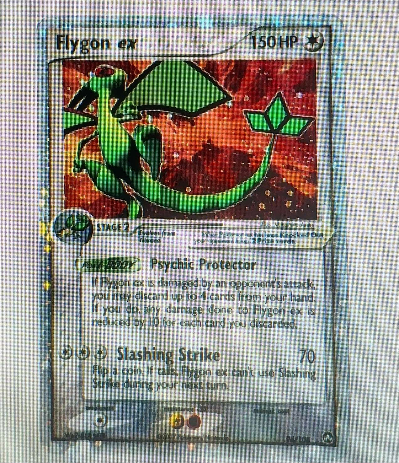 Pokemon Power Keepers #94 Flygon EX — front