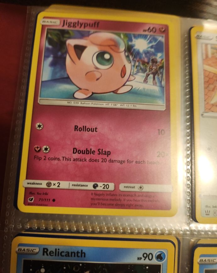 Pokemon Crimson Invasion #71 Jigglypuff — front