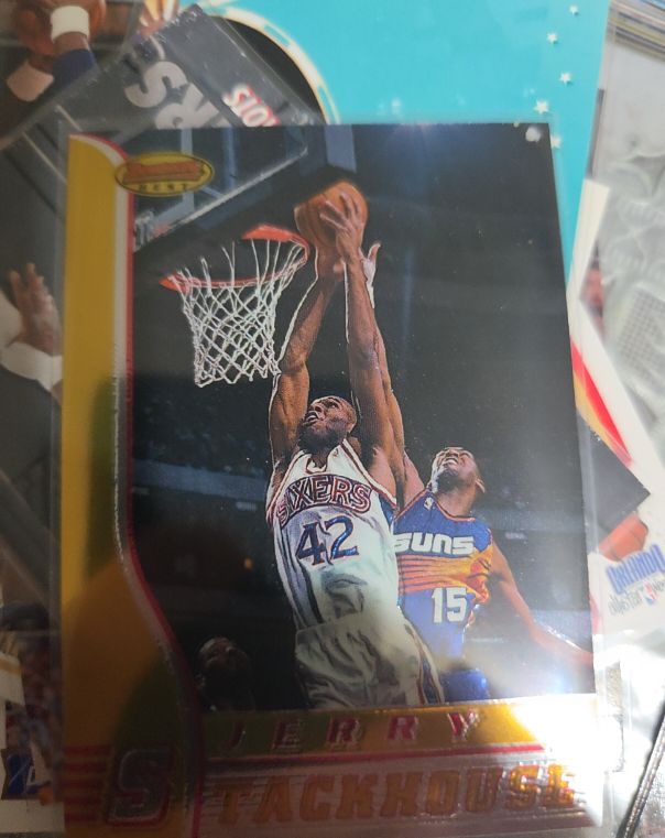 1996 Bowman's Best #19 Jerry Stackhouse — front
