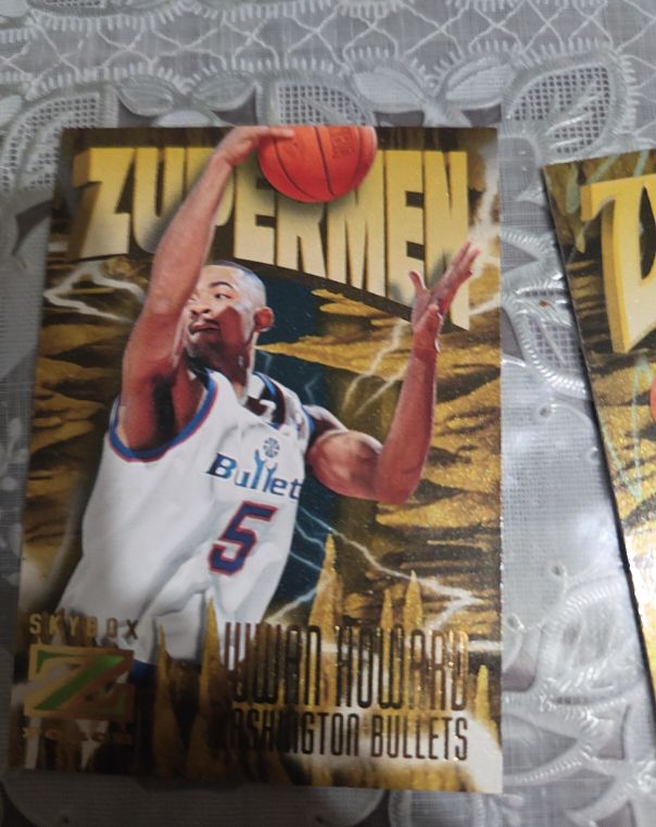 1996 Skybox Z Force #176 Juwan Howard — front