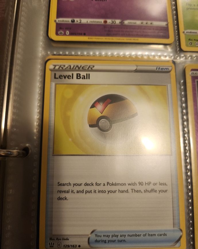 Pokemon Battle Styles #129 Level Ball — front