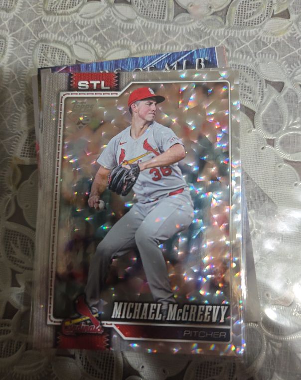 2025 Topps #193 Michael McGreevy — front
