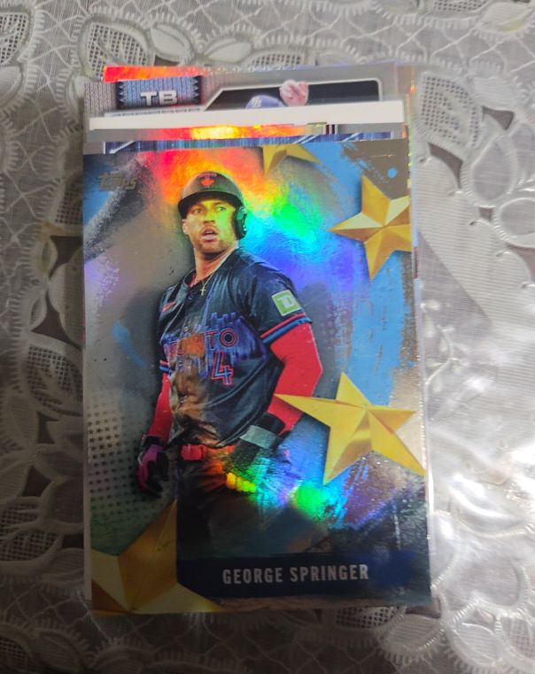 2025 Topps Stars of MLB #SMLB-56 George Springer — front