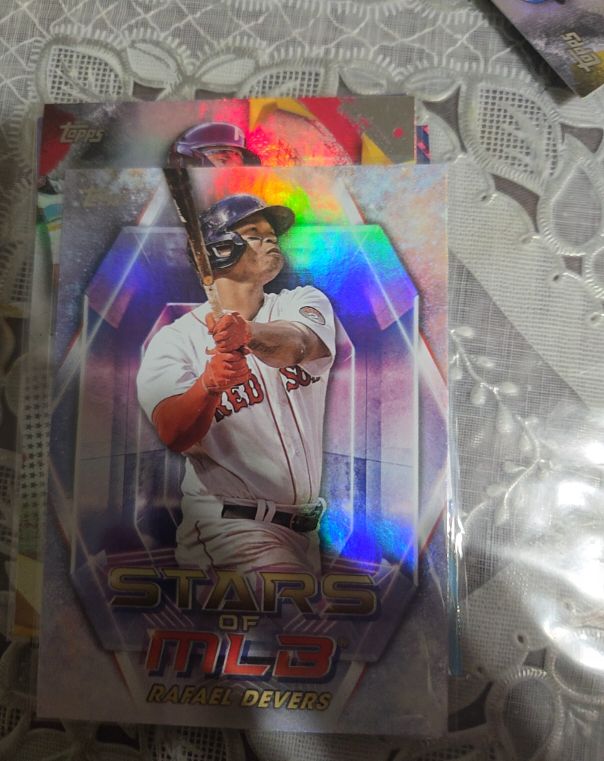 2023 Topps Stars of MLB Chrome #SMLBC-4 Rafael Devers — front