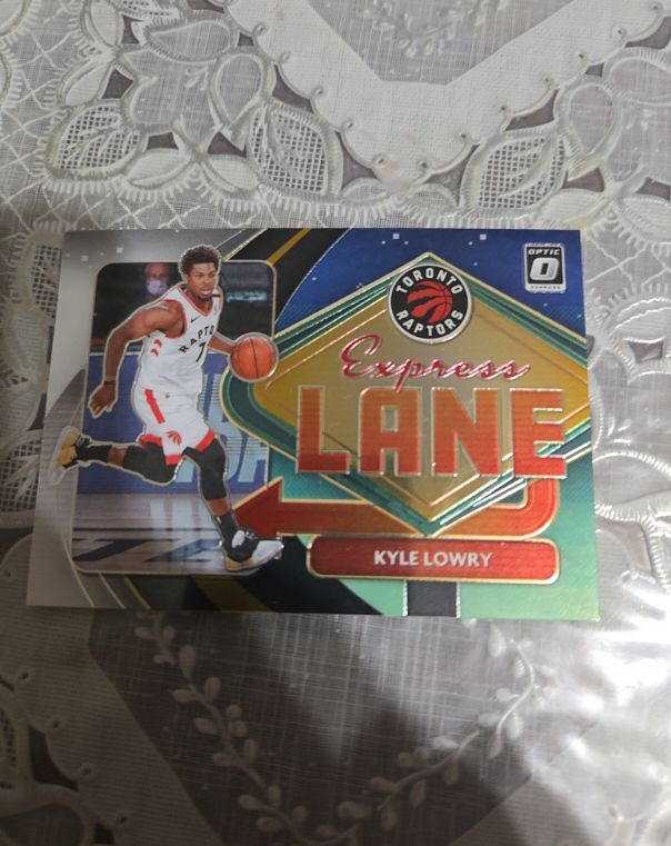 2020 Panini Donruss Optic Express Lane #7 Kyle Lowry — front