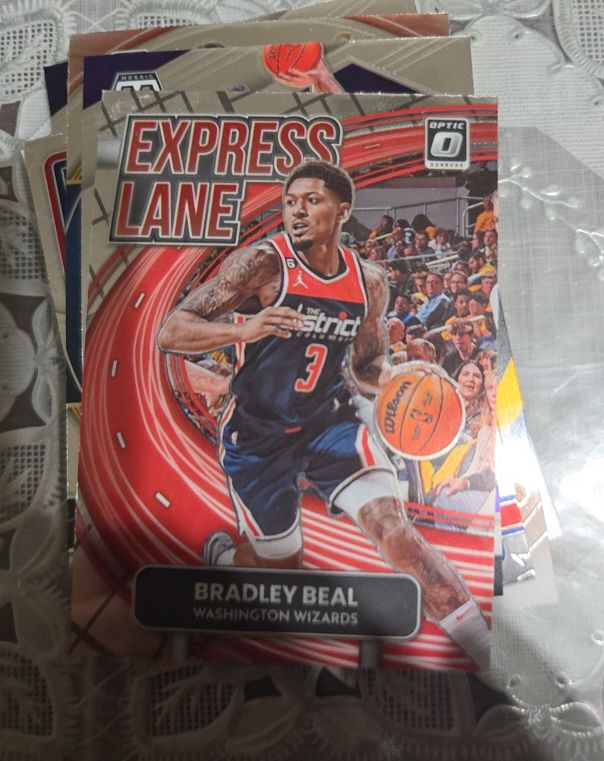 2022 Panini Donruss Optic Express Lane #13 Bradley Beal — front