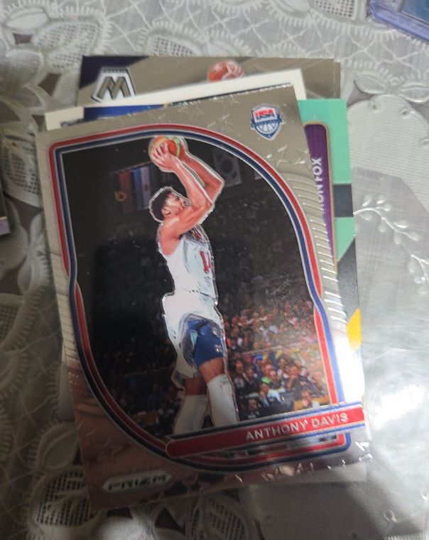 2020 Panini Prizm USA Basketball #8 Anthony Davis — front
