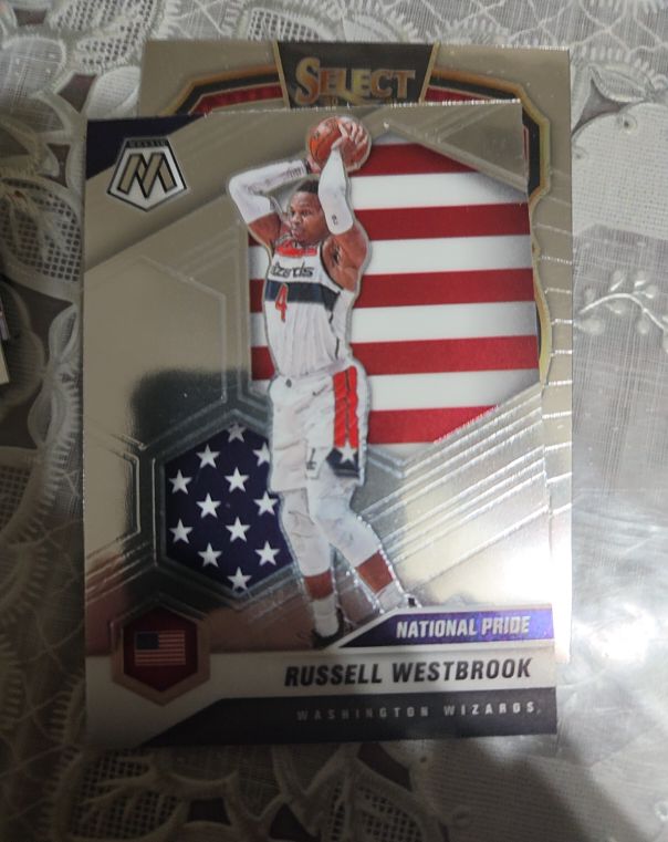 2020 Panini Mosaic #253 Russell Westbrook — front