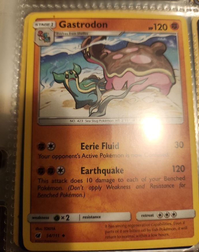 Pokemon Crimson Invasion #54 Gastrodon — front