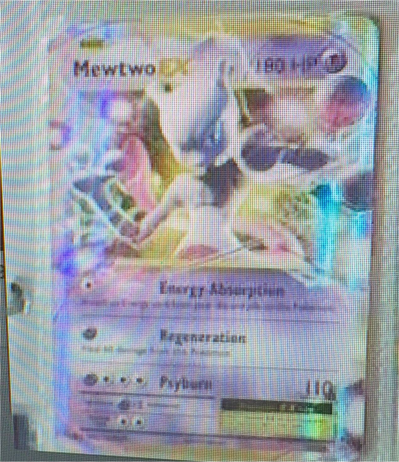 Pokemon Evolutions #52 Mewtwo EX — front