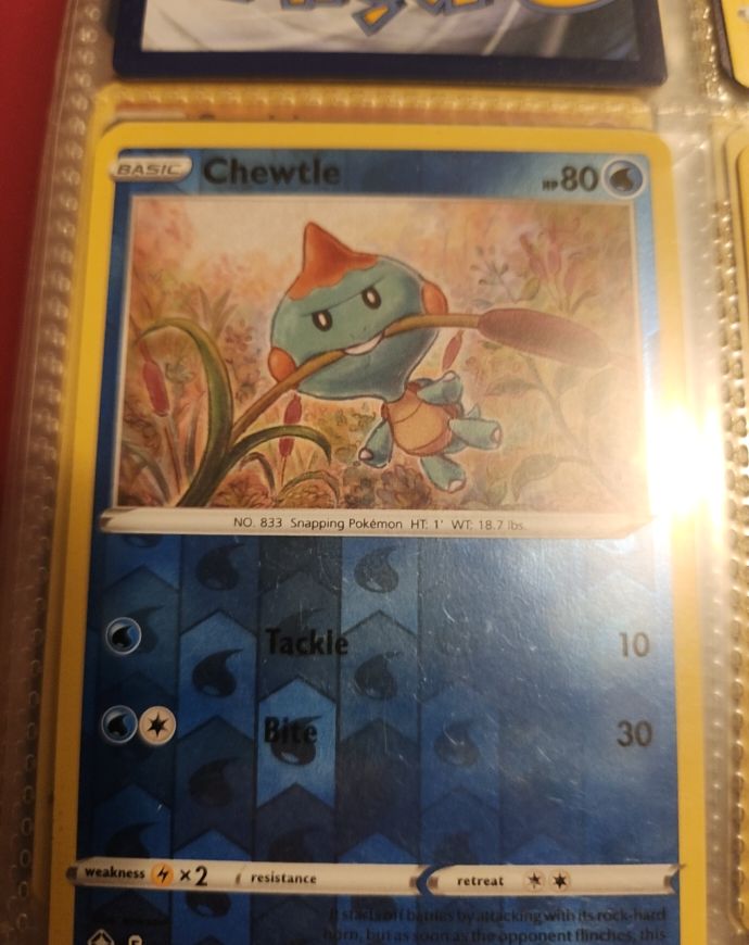 Pokemon Shining Fates #26 Chewtle — front