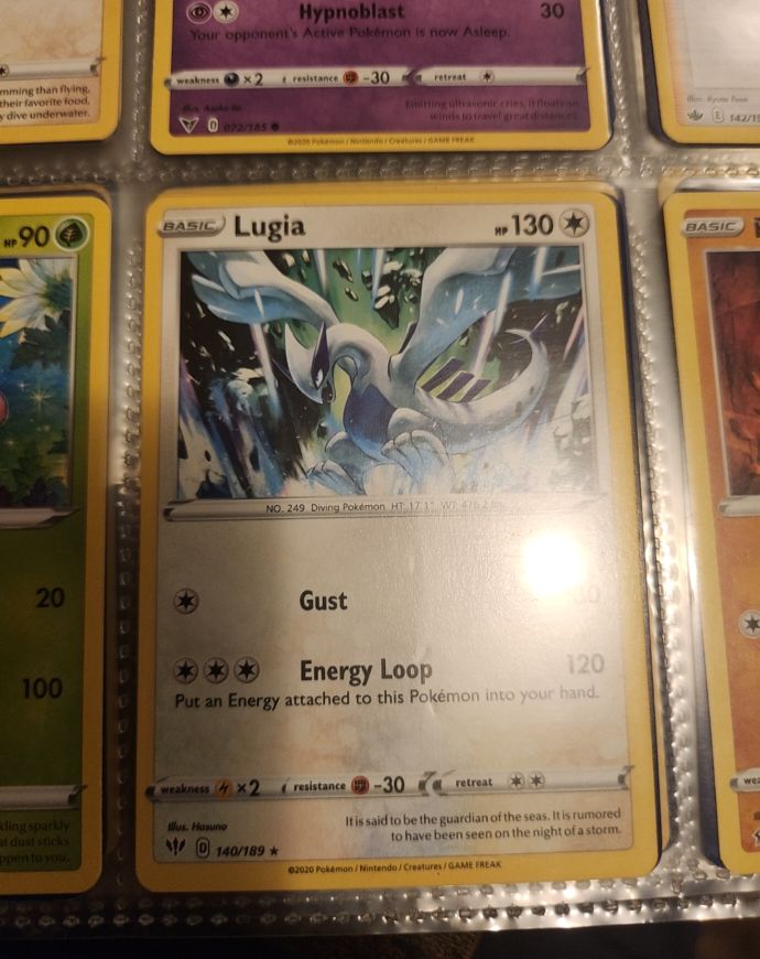 Pokemon Celebrations #22 Lugia — front