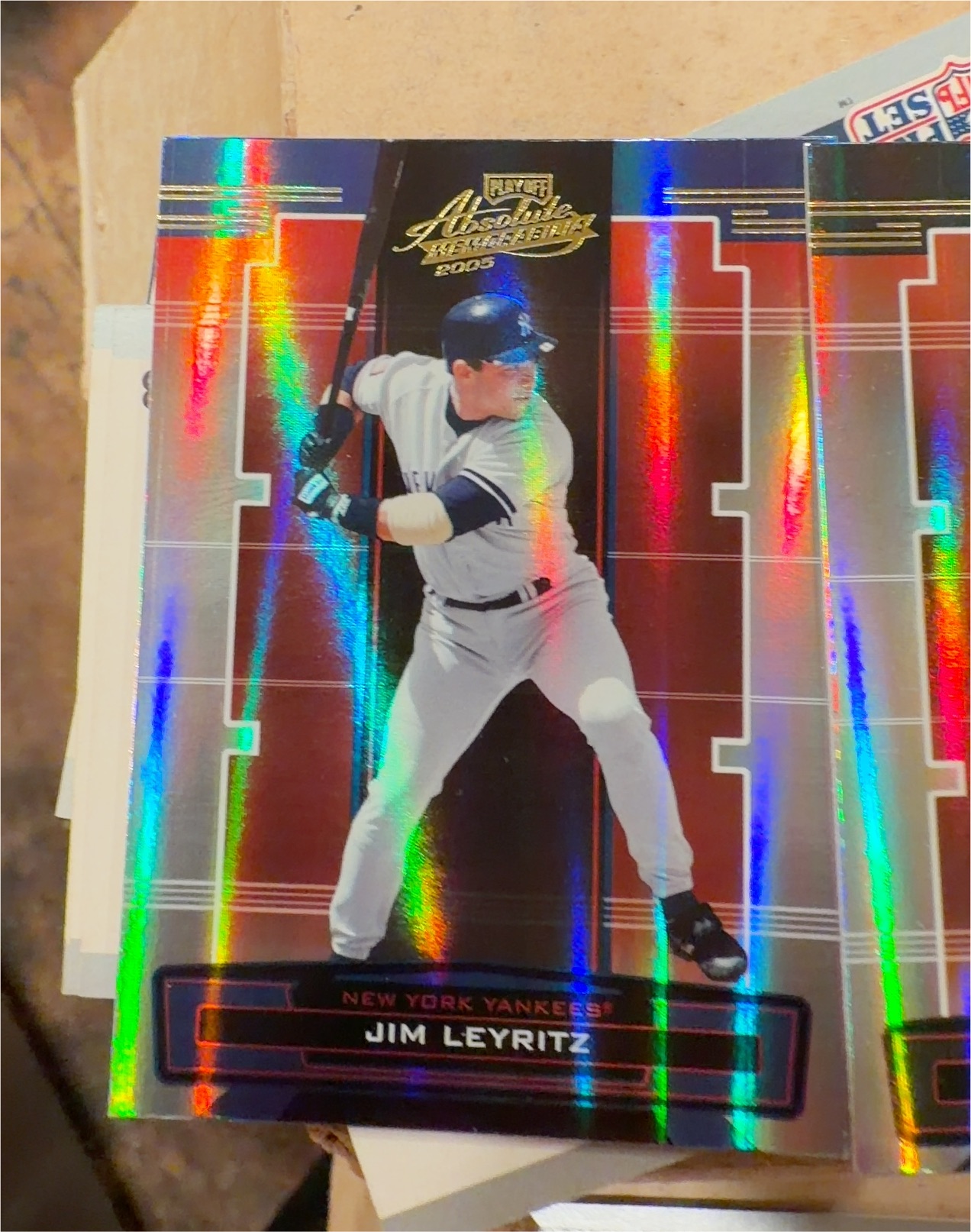 2005 Playoff Absolute Memorabilia #136 Jim Leyritz — front