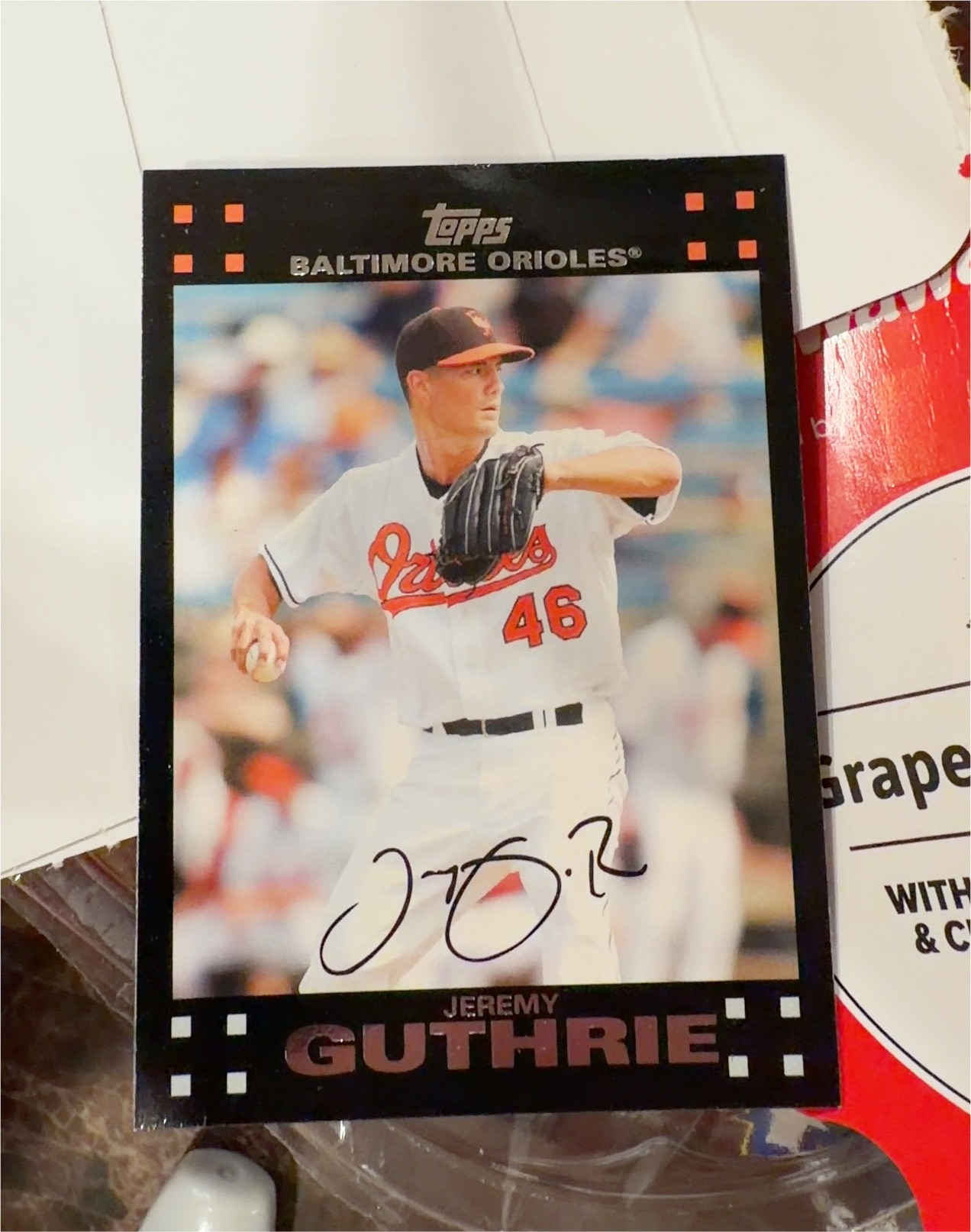 2008 Topps #311 Jeremy Guthrie — front