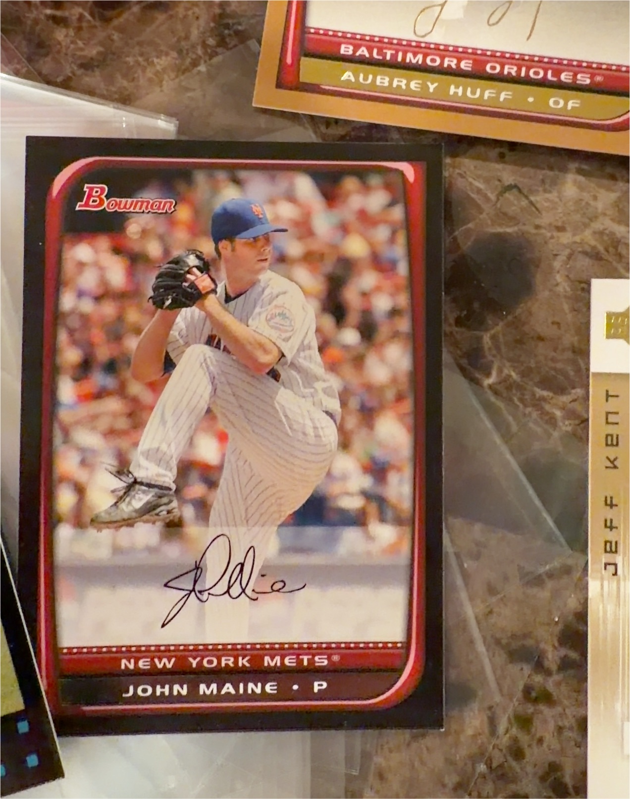 2008 Bowman #74 John Maine — front