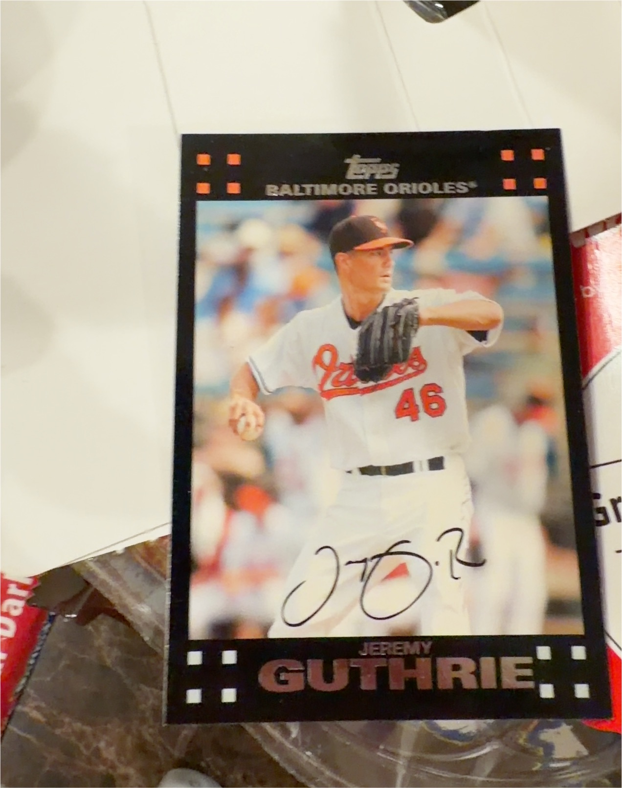 2007 Topps Update & Highlights #UH142 Jeremy Guthrie — front