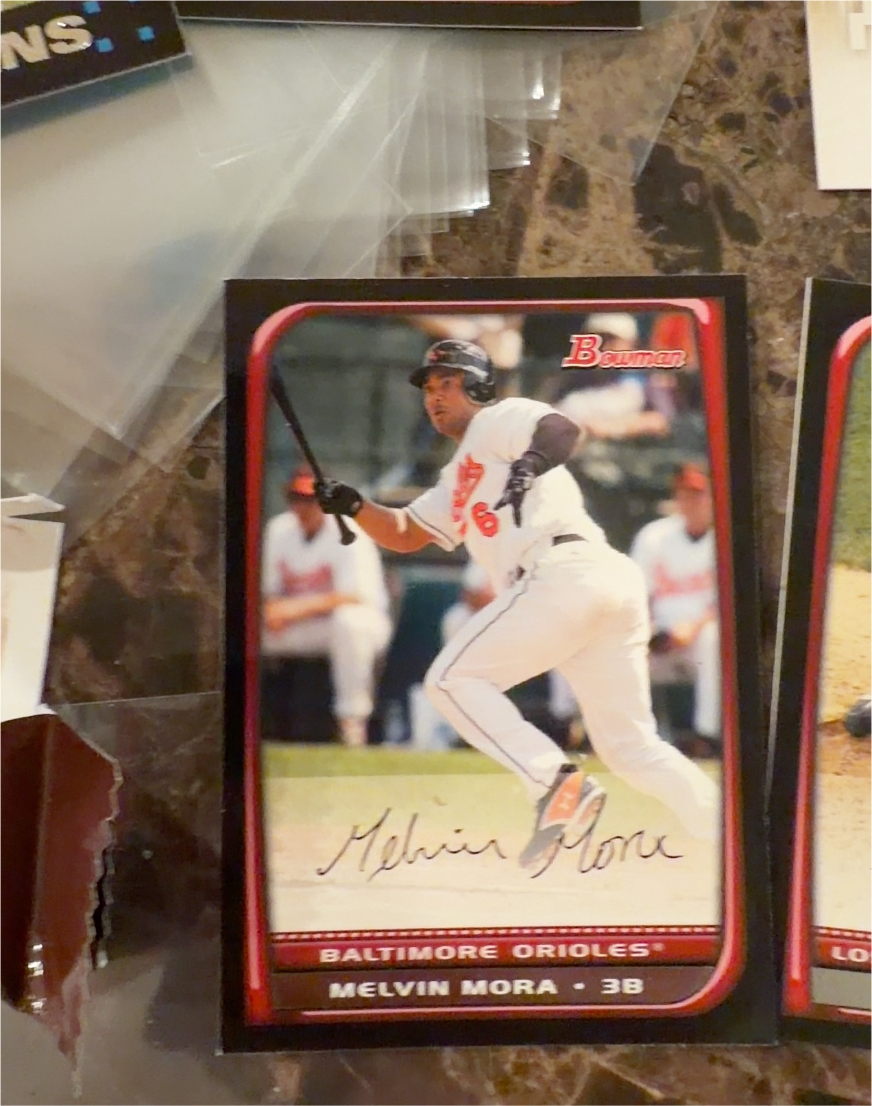 2008 Bowman #59 Melvin Mora — front
