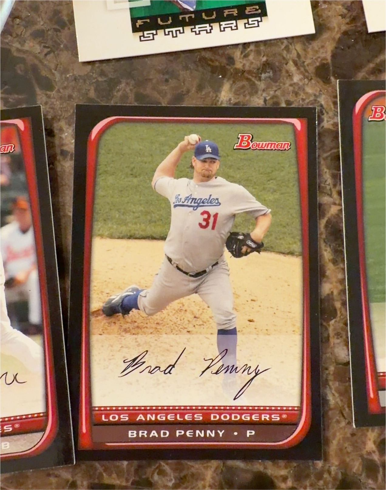 2008 Bowman #87 Brad Penny — front
