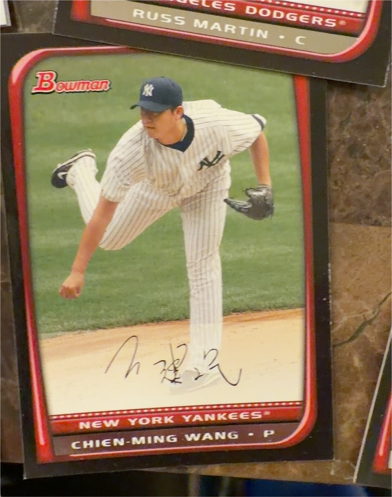 2008 Bowman #84 Chien-Ming Wang — front