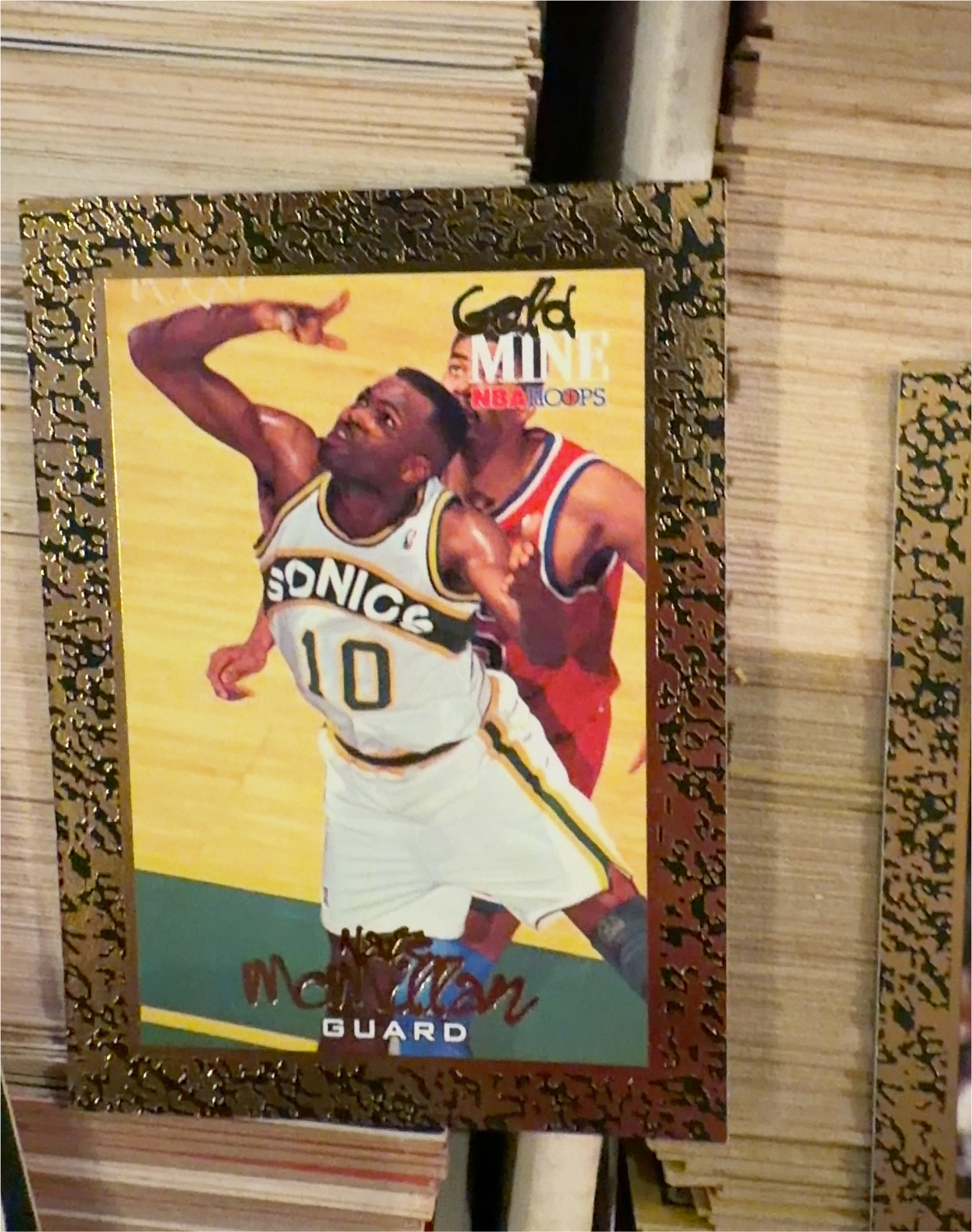 1994 Hoops #450 Nate McMillan — front