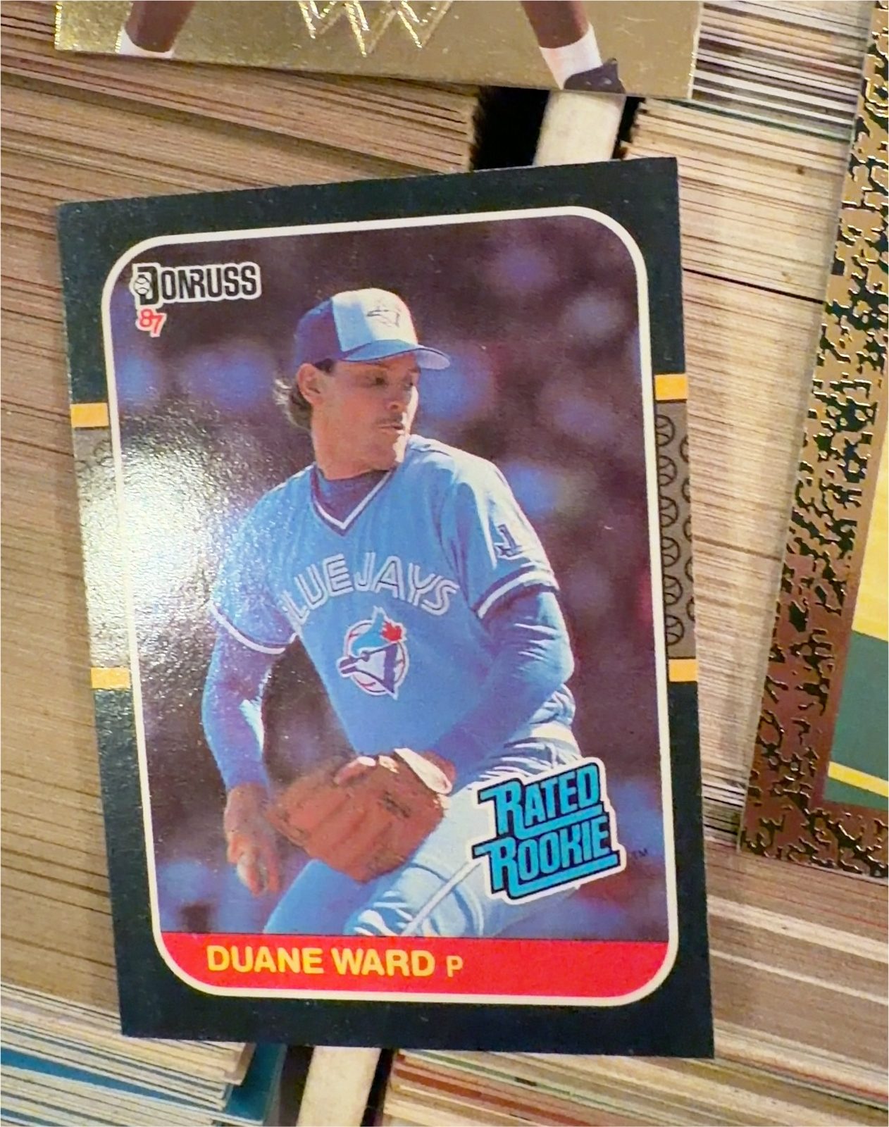 1987 Donruss #45 Duane Ward — front