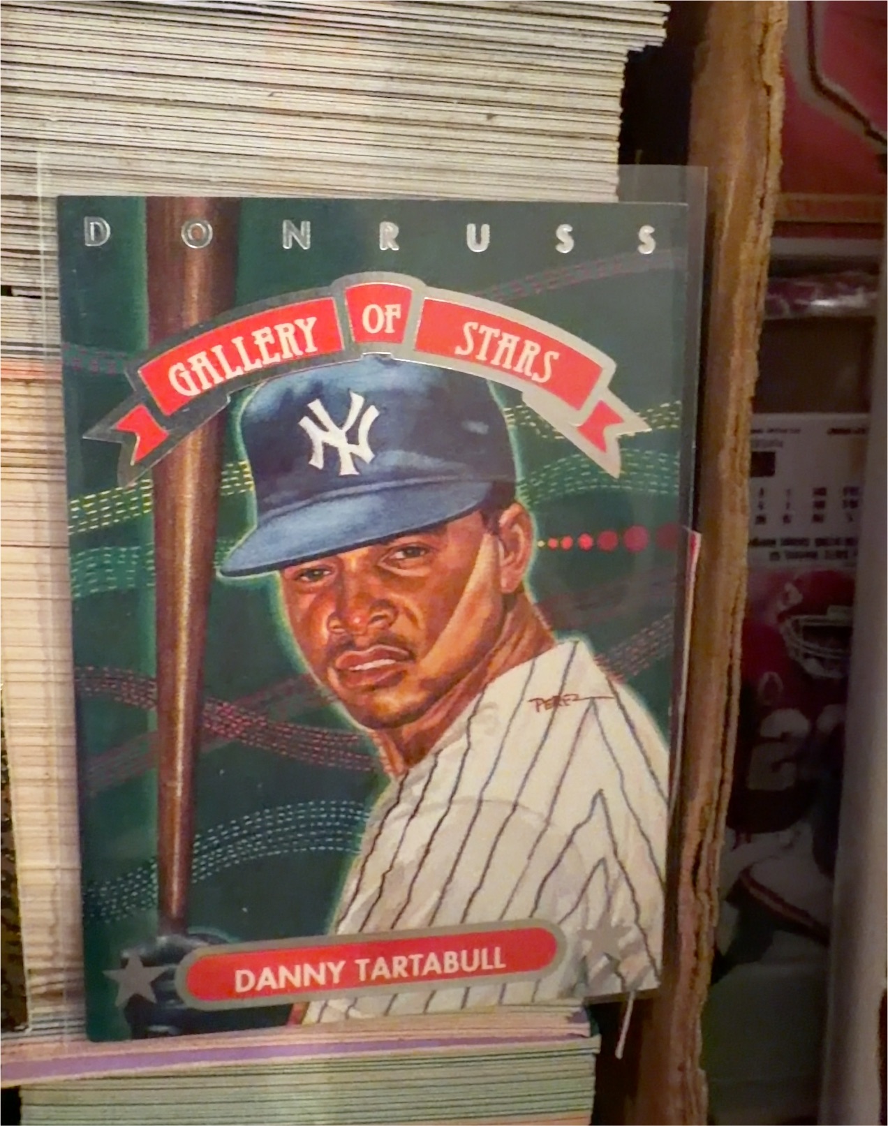 1992 Donruss Triple Play Gallery of Stars #GS-5 Danny Tartabull — front