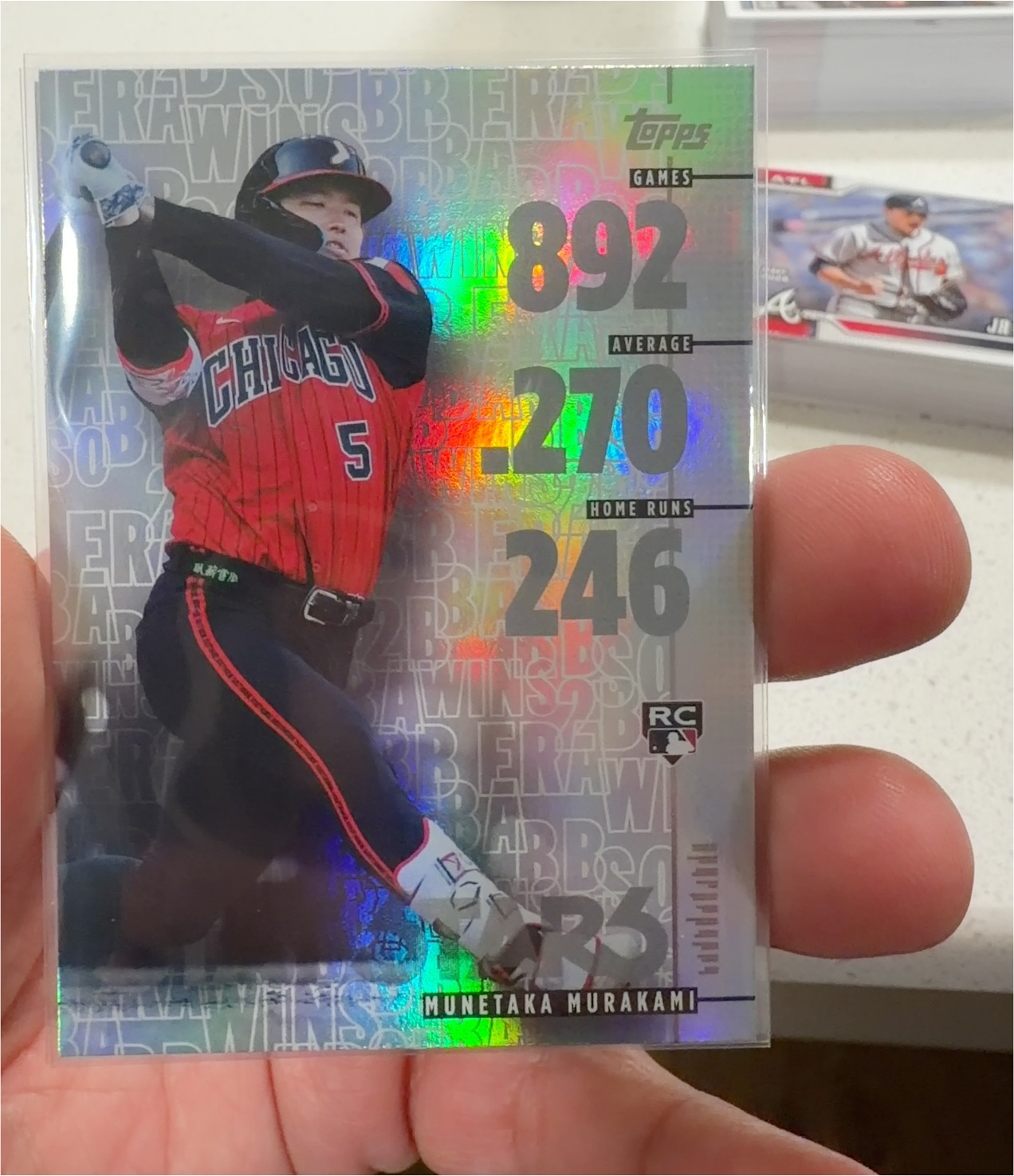 2026 Topps Update Stat Stars #SS-2 Munetaka Murakami — front