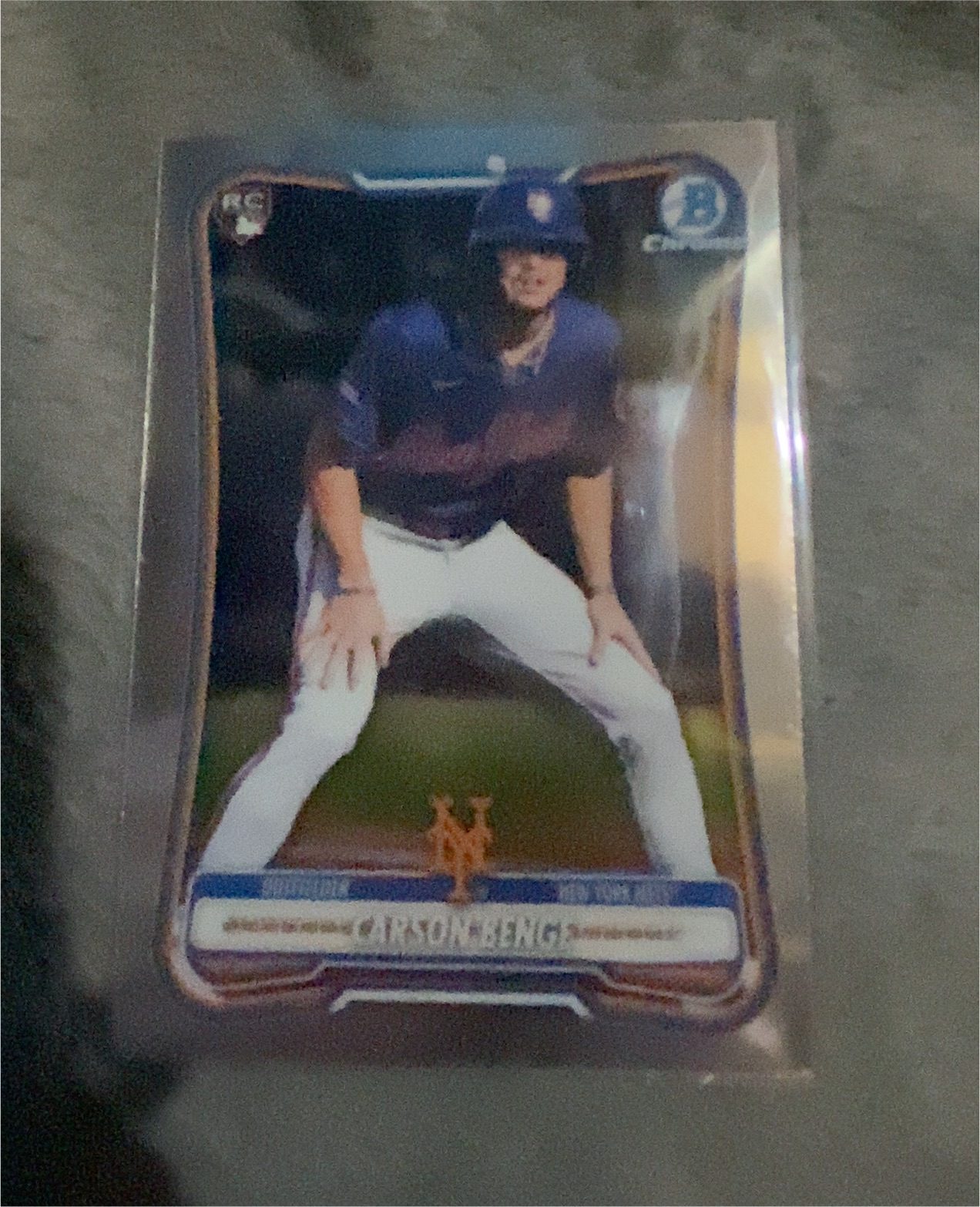 2026 Bowman Chrome #96 Carson Benge — front