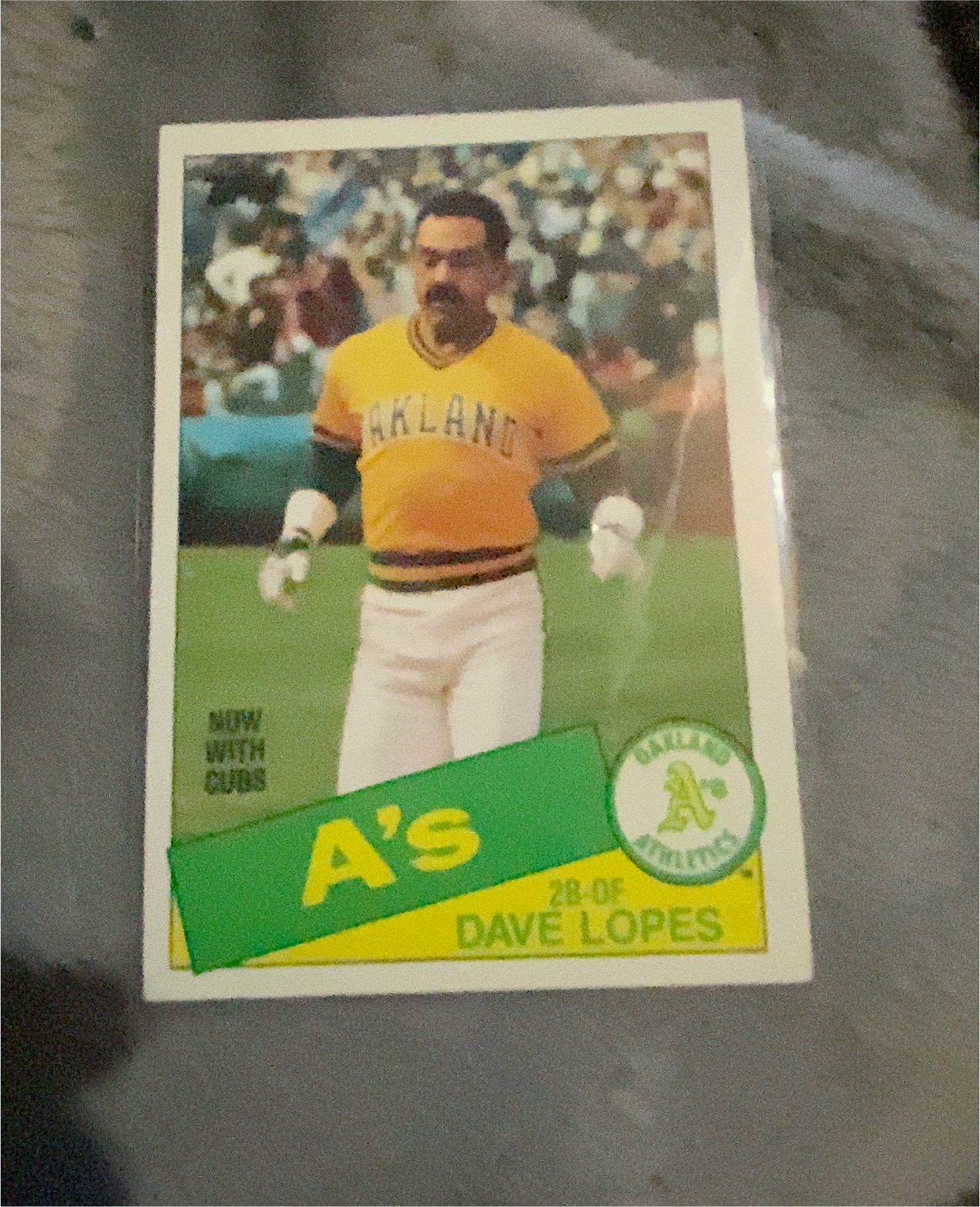 1985 Topps #12 Dave Lopes — front