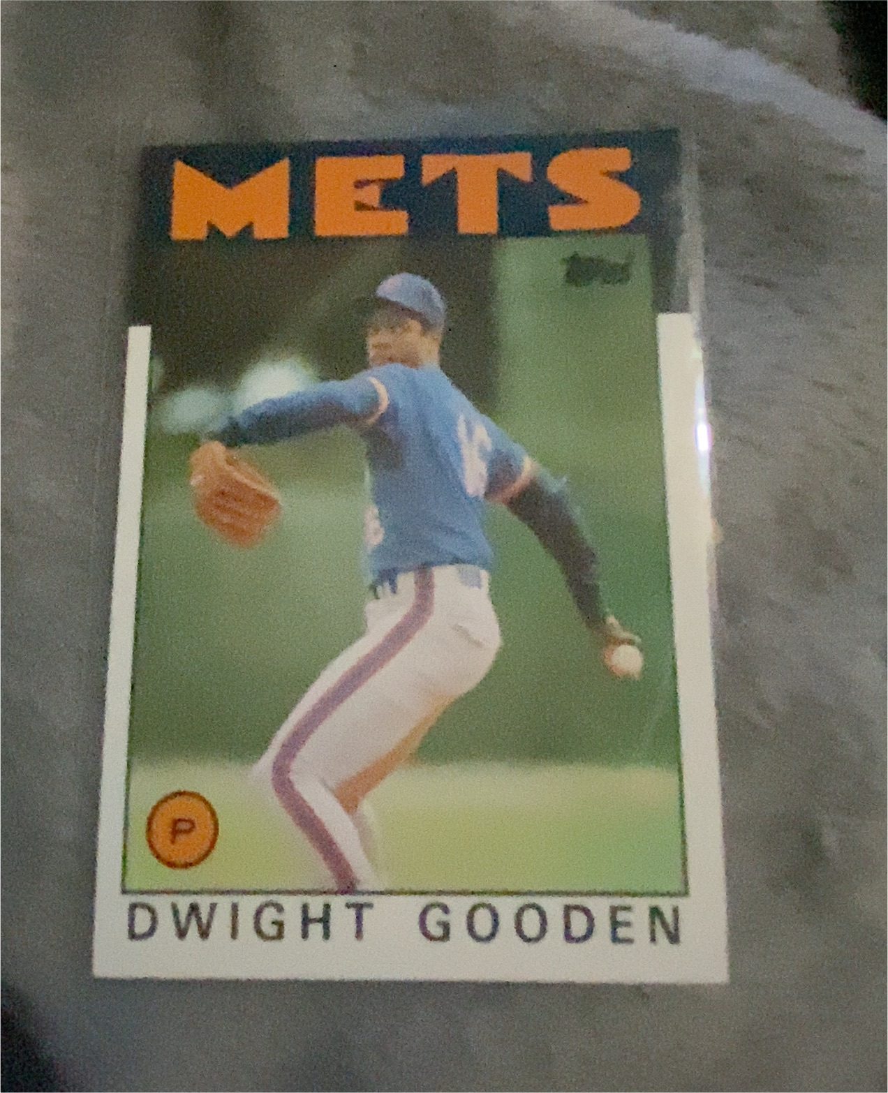 1986 Topps #250 Dwight Gooden — front