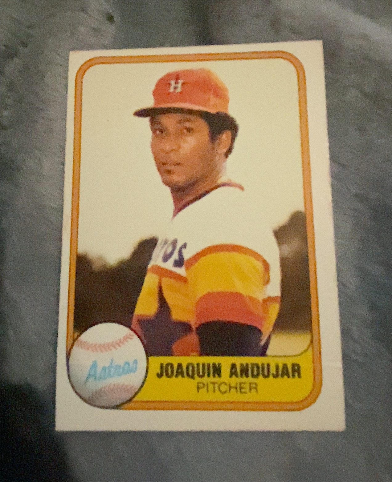 1981 Fleer #63 Joaquin Andujar — front