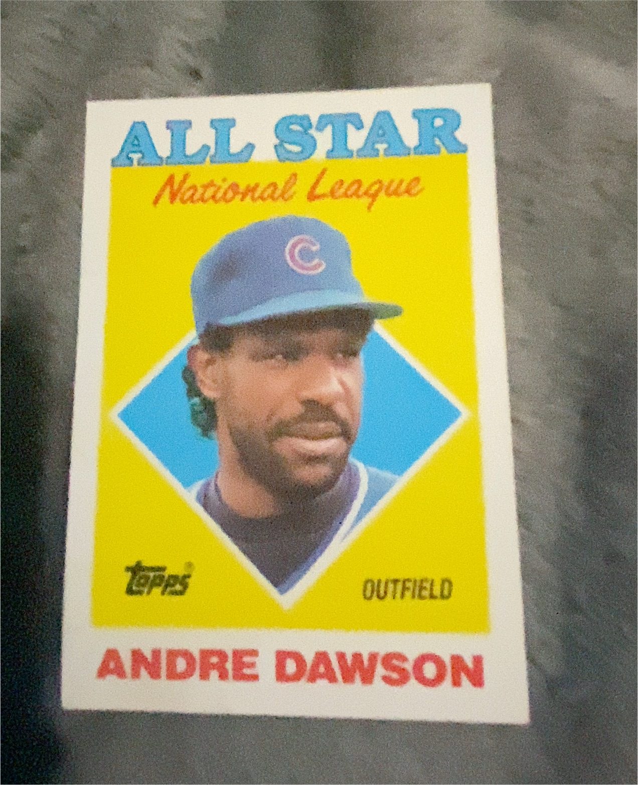 1988 Topps #401 Andre Dawson — front