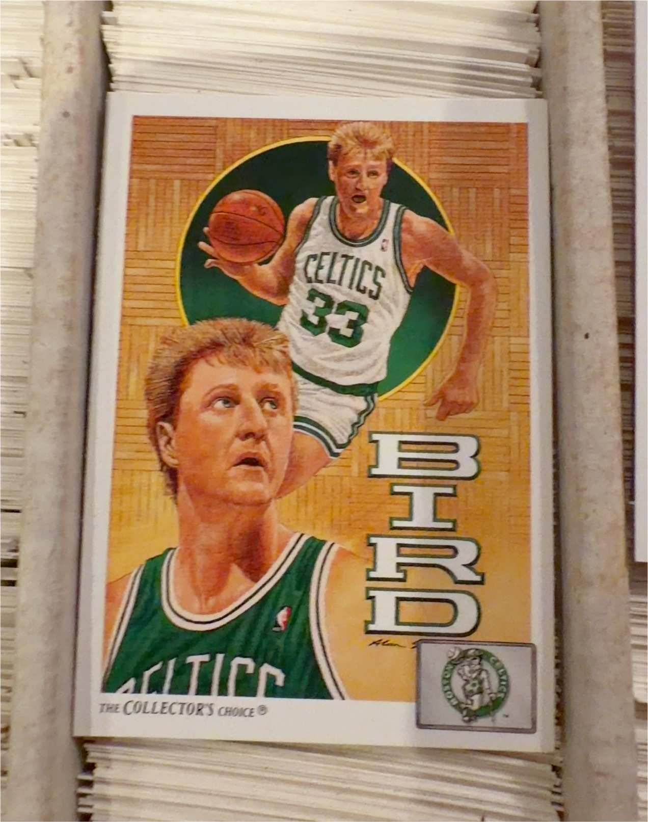 1991 Upper Deck #77 Larry Bird — front
