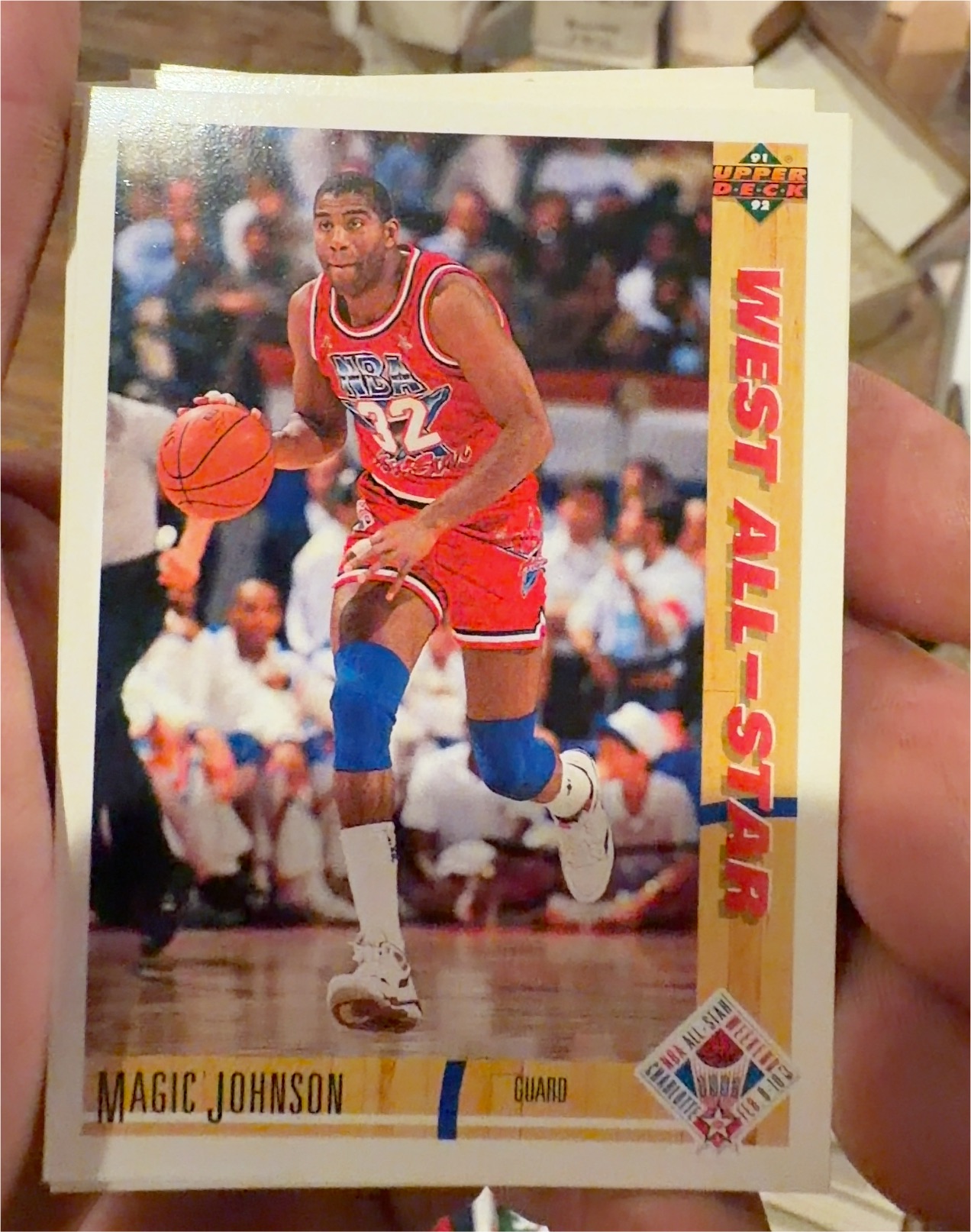 1991 Upper Deck #57 Magic Johnson — front