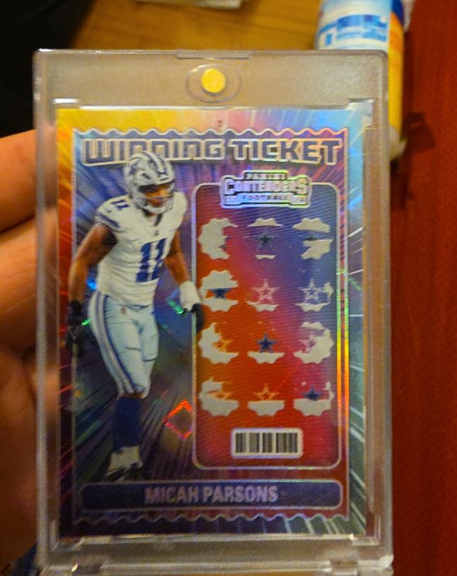 2024 Panini Contenders Winning Ticket #20 Micah Parsons — front